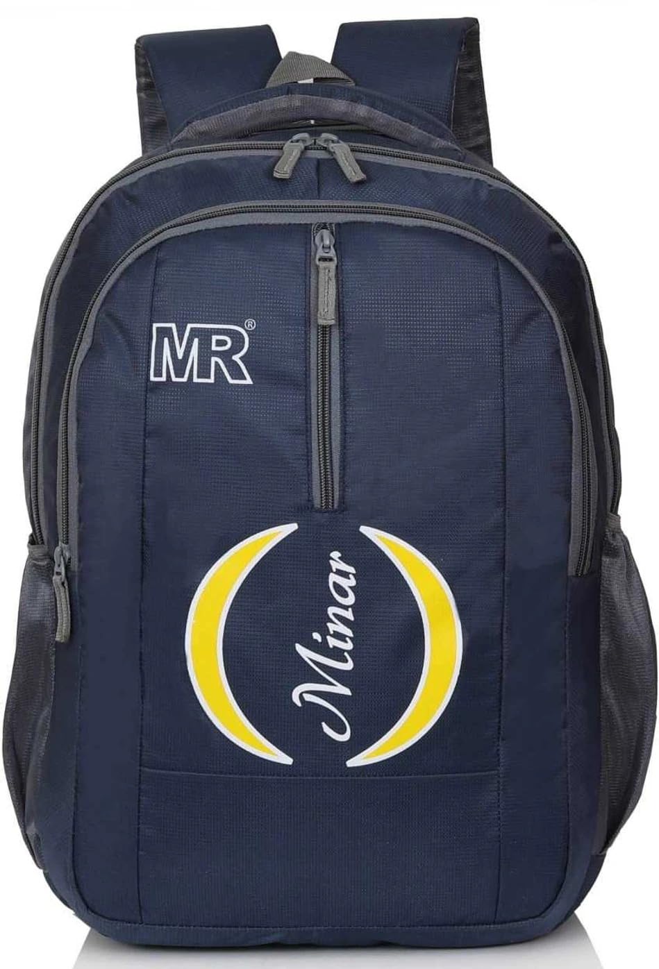 Store Navy Blue Backpack, Multiple Compartments, Side Mesh Pocket, Padded Shoulder Straps, School & Travel Use, Durable Zipper Closure | 40 Litres-image-16