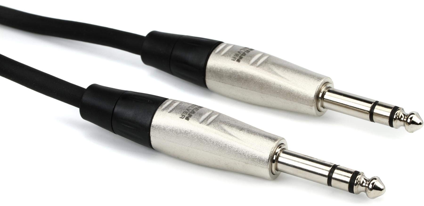 Câble Hosa HSX-010 PRO TRS Vers XLR3H Noir - Haute Qualité Pour Studio Et Scène