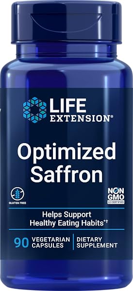 Life Extension Optimized Saffron with Satiereal 90 Veg Caps