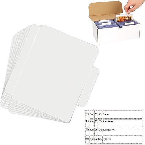 Cajas de cartón para tarjetas intercambiables, béisbol, fútbol, baloncesto, hockey, deportes, caja de almacenamiento de tarjetas coleccionables para