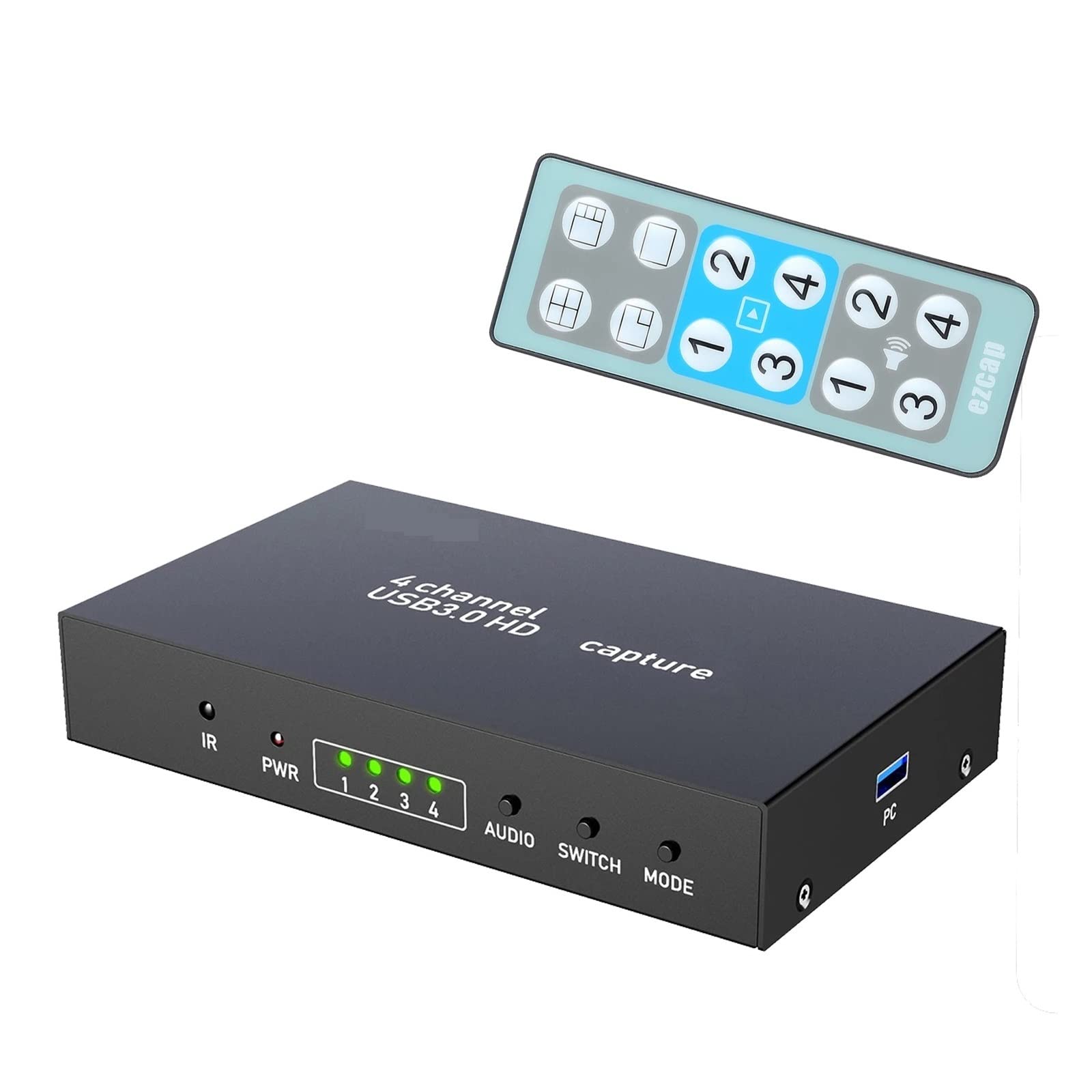 Amazon.co.jp: キャプチャーボード、 4x1 HD 1080P 60fps USB3.0