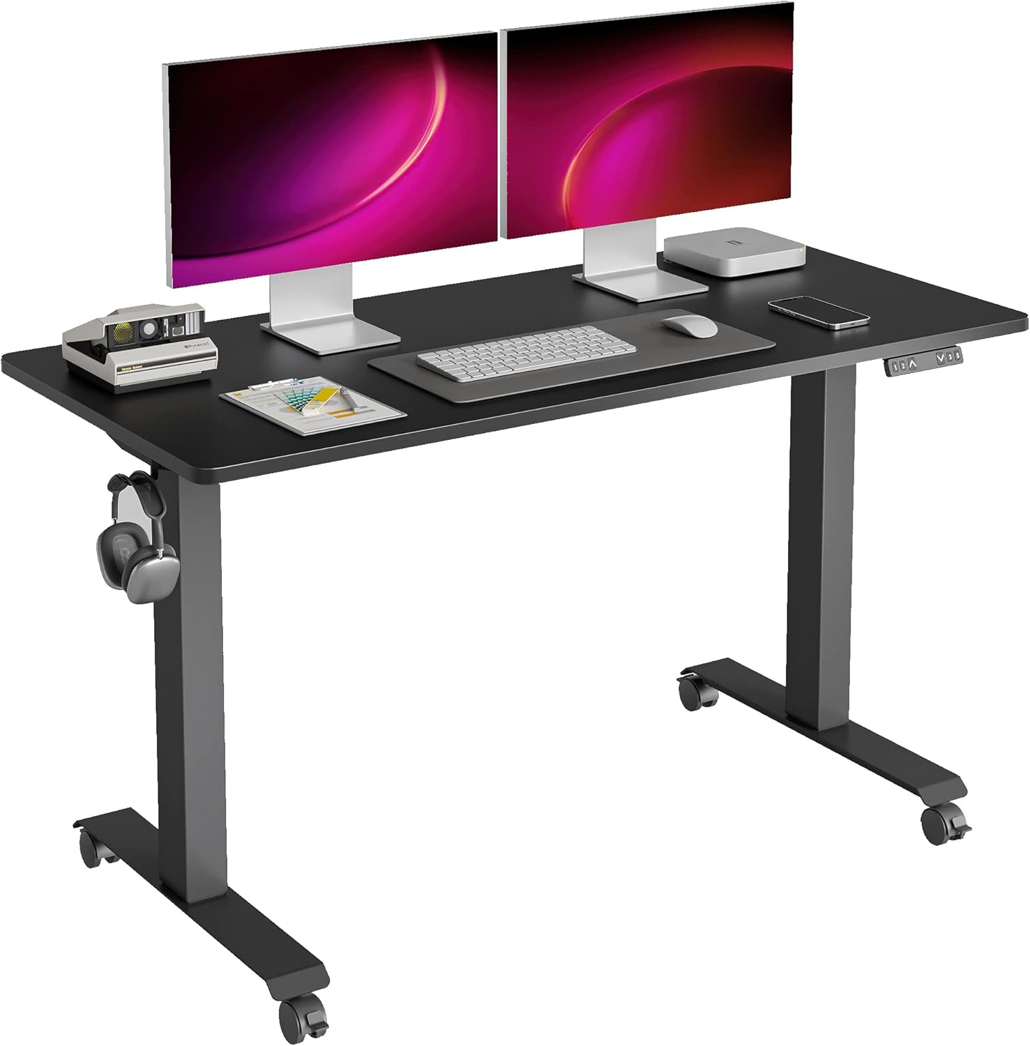 Cubiker 48 x 24 Inch OnePiece Top Standing Desk, Stand up