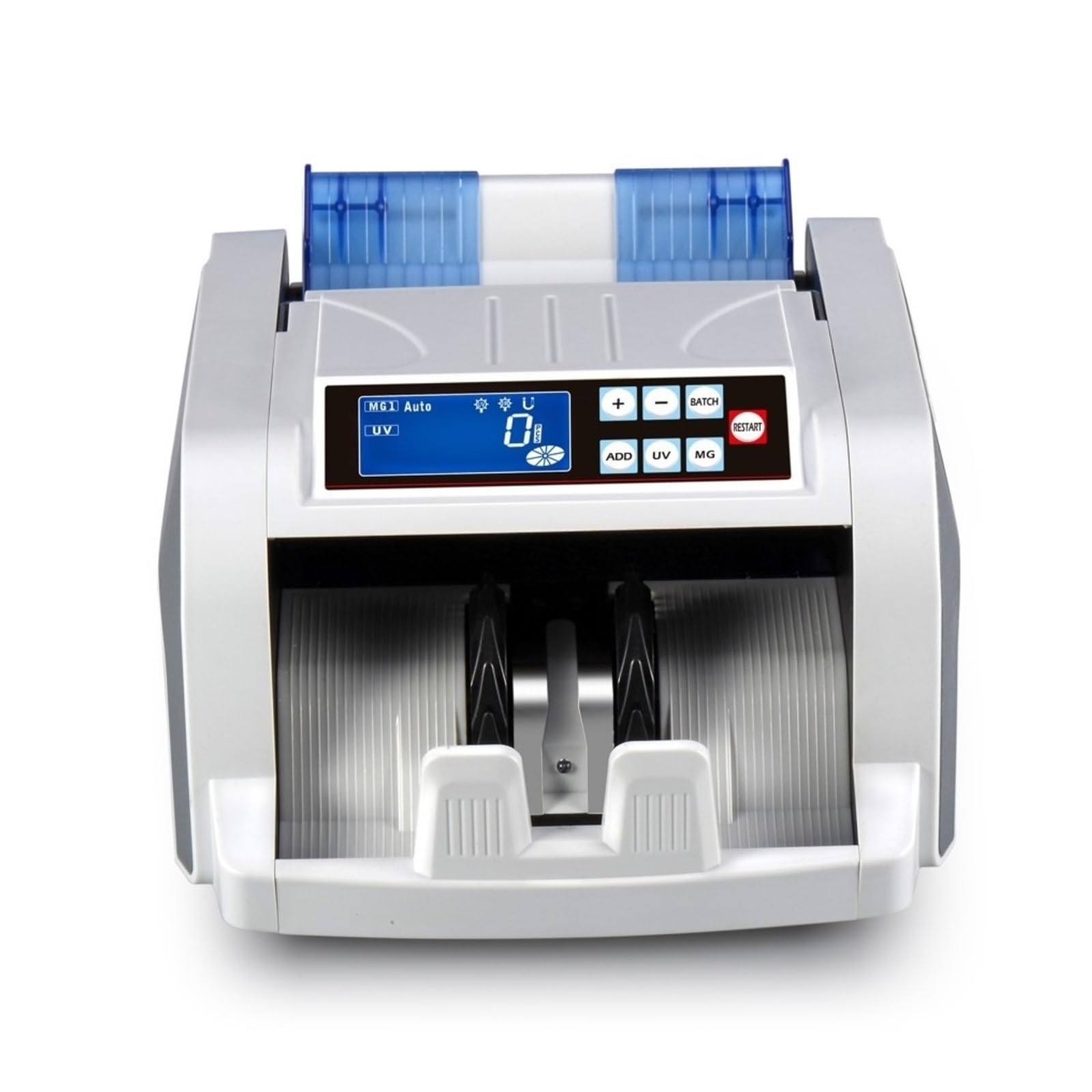 Máquina multi de aluminio del contador billetes moneda, escáner magnético ULTRAVIOLETA dinero IR la detección,Detección precisa