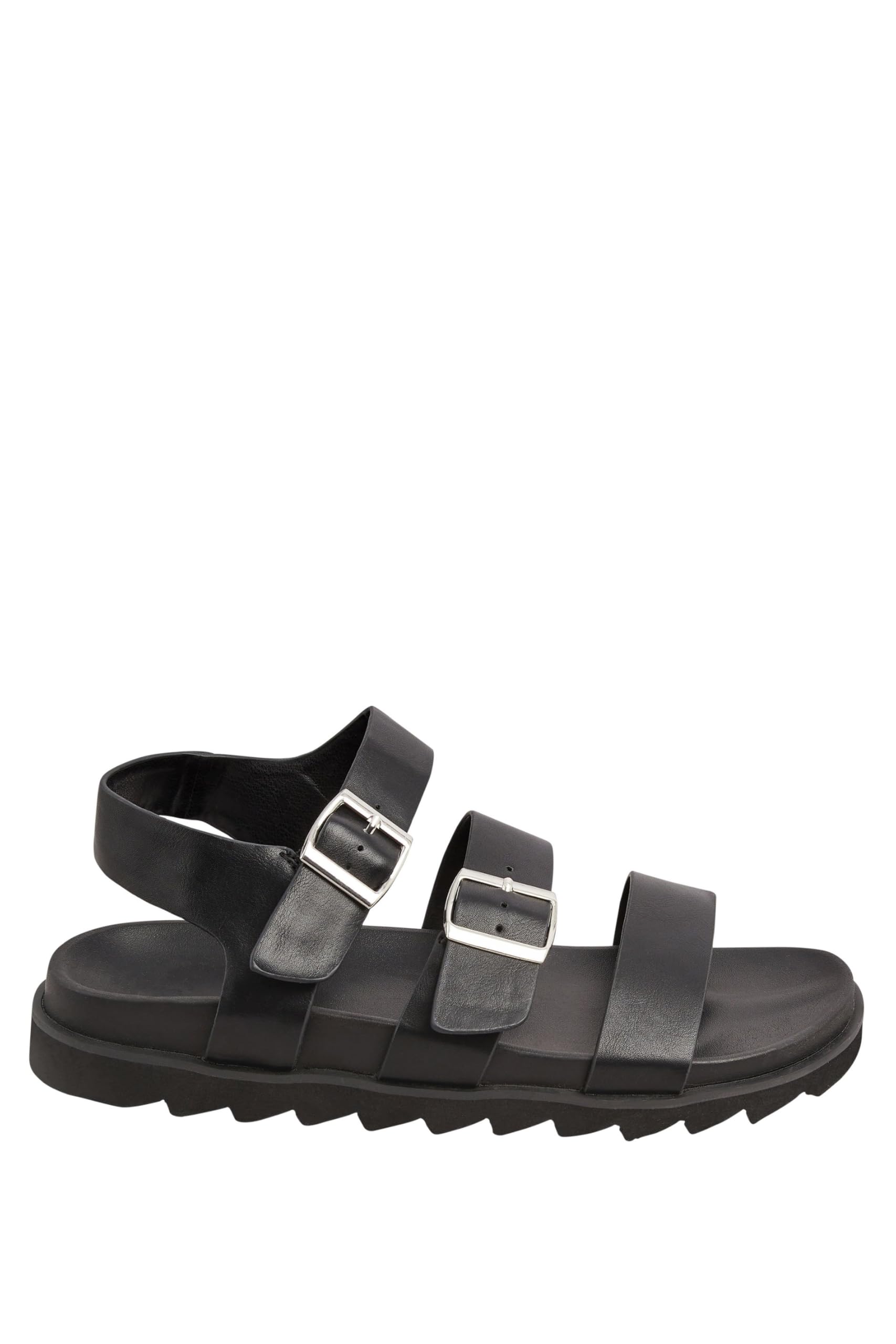 Croc Buckle Sandals In Extra Wide Eee Fit - Women's