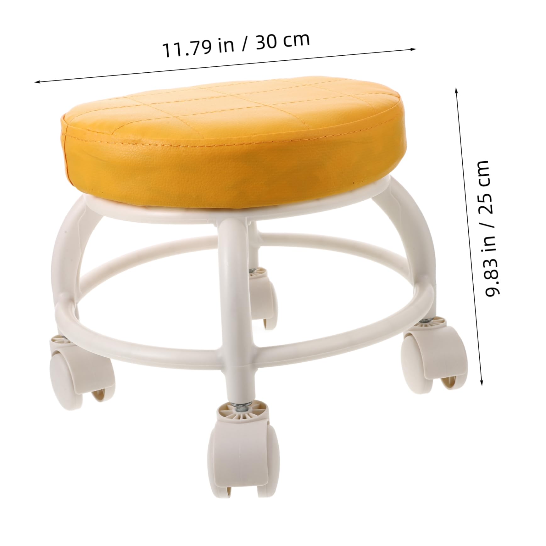 Didiseaon Foot Stool with 360° Rotation Low Height Stool with Pulley for and Girls Training
