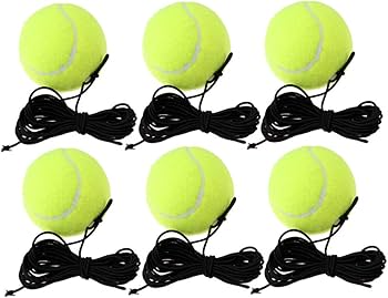 テニスボール(交渉余地あり) Amazon | F Fityle テニスボール ゴム製 ひも付き テニス練習