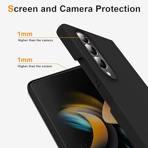 Miniatura 3 de Funda para Galaxy Z Fold 3 5G, ligera, delgada, protección contra caídas, resistente, a prueba de golpes, para Samsung Galaxy Z Fold 3 5G, delgada y