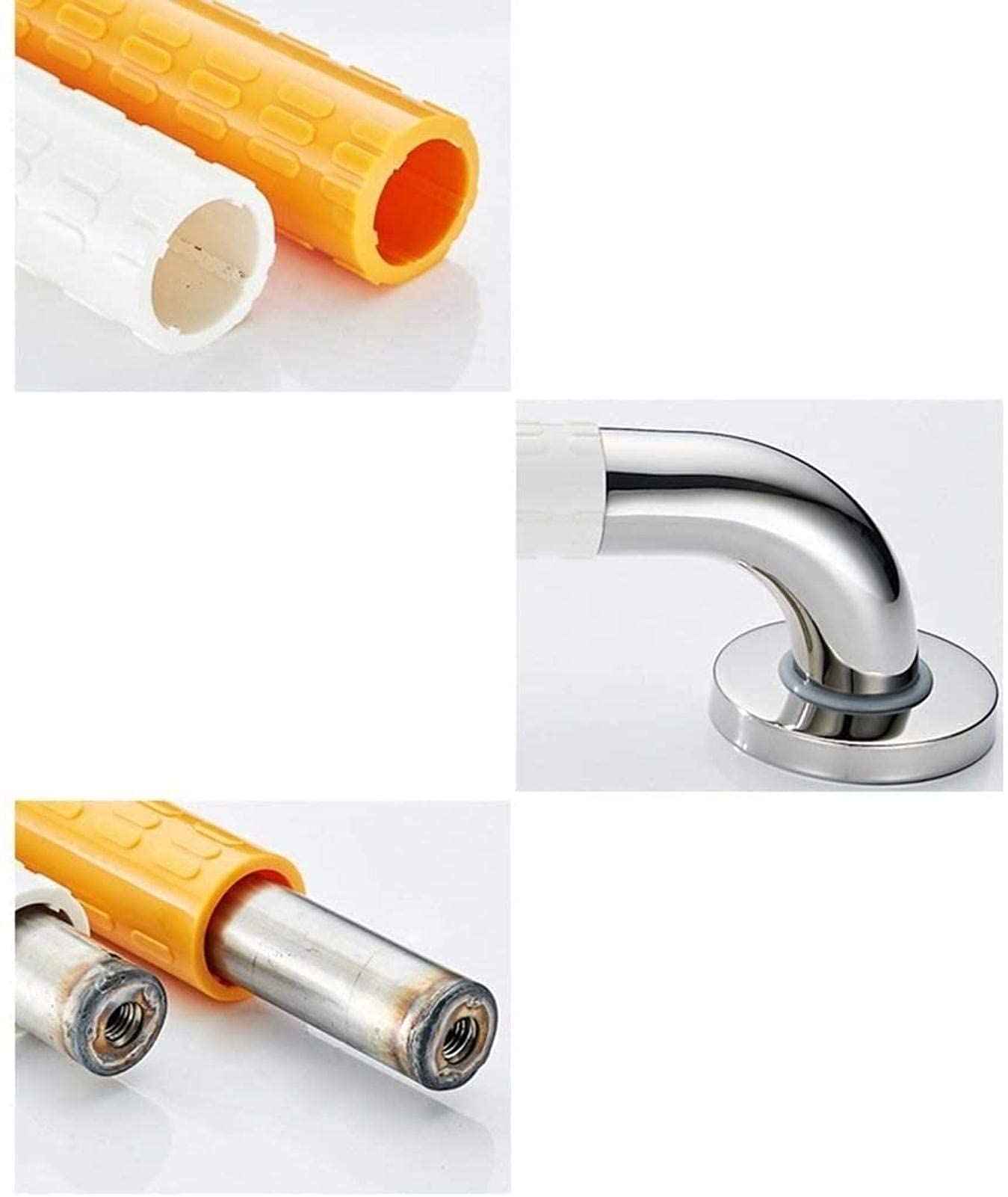 Maniglie per Doccia, ausili per WC, corrimano di Sicurezza Senza Barriere in Bagno, Barre di Supporto di Sicurezza, tiranti di Supporto Antiscivolo per disabili, Adatto per Hotel, corridoi,