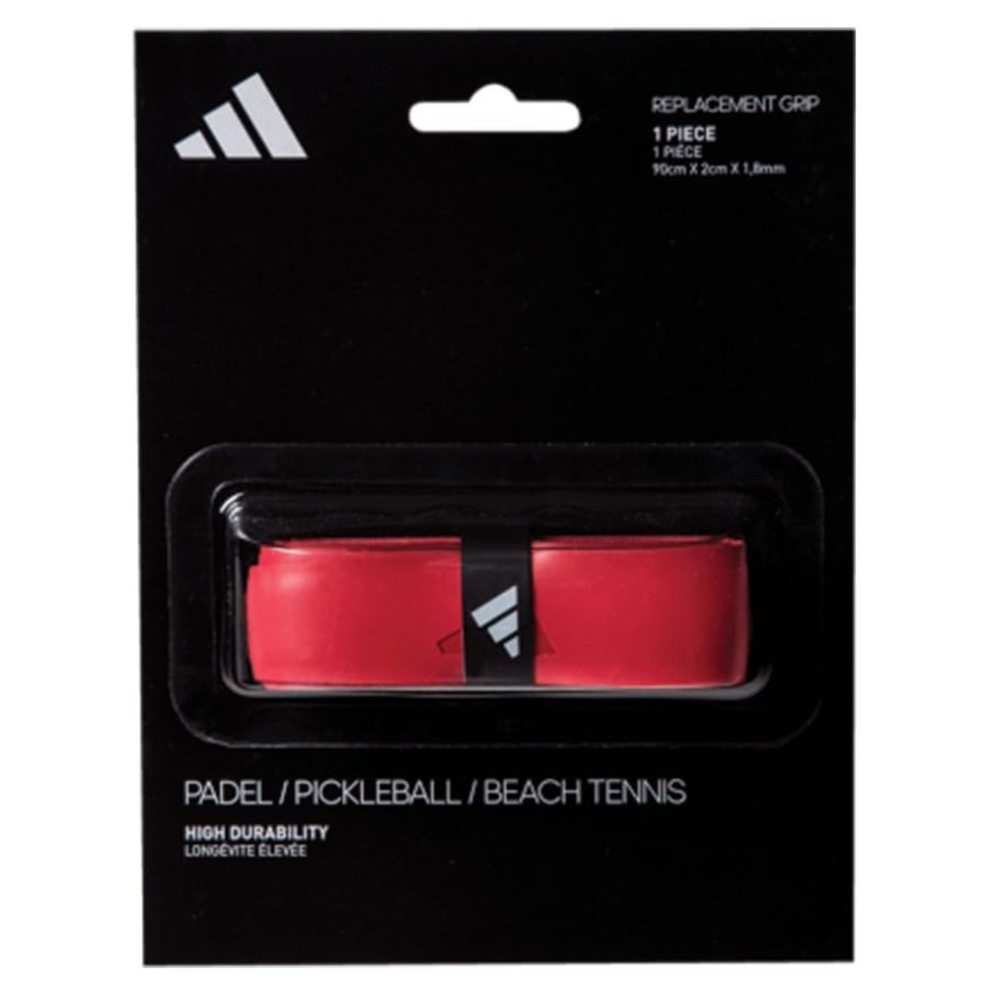 Adidas Padel Replacement Grip Red, Taglia unica