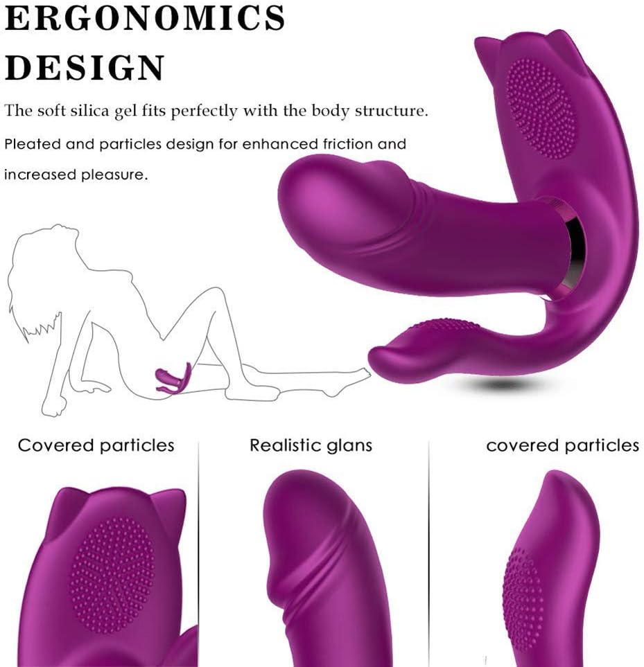 Vibradores para Mujeres y Parejas Control Remoto, 3 en 1 ...