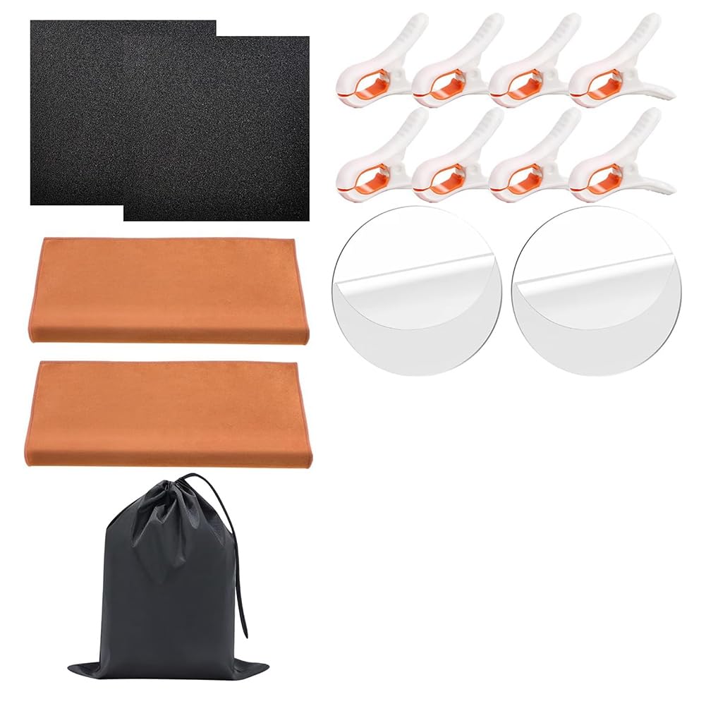 Agwuoetr for TCG for TCG, Card Cleaning Kit, Trading Card Flattening Kit, Sports Card Repair and Care Tool Kit for Collectible