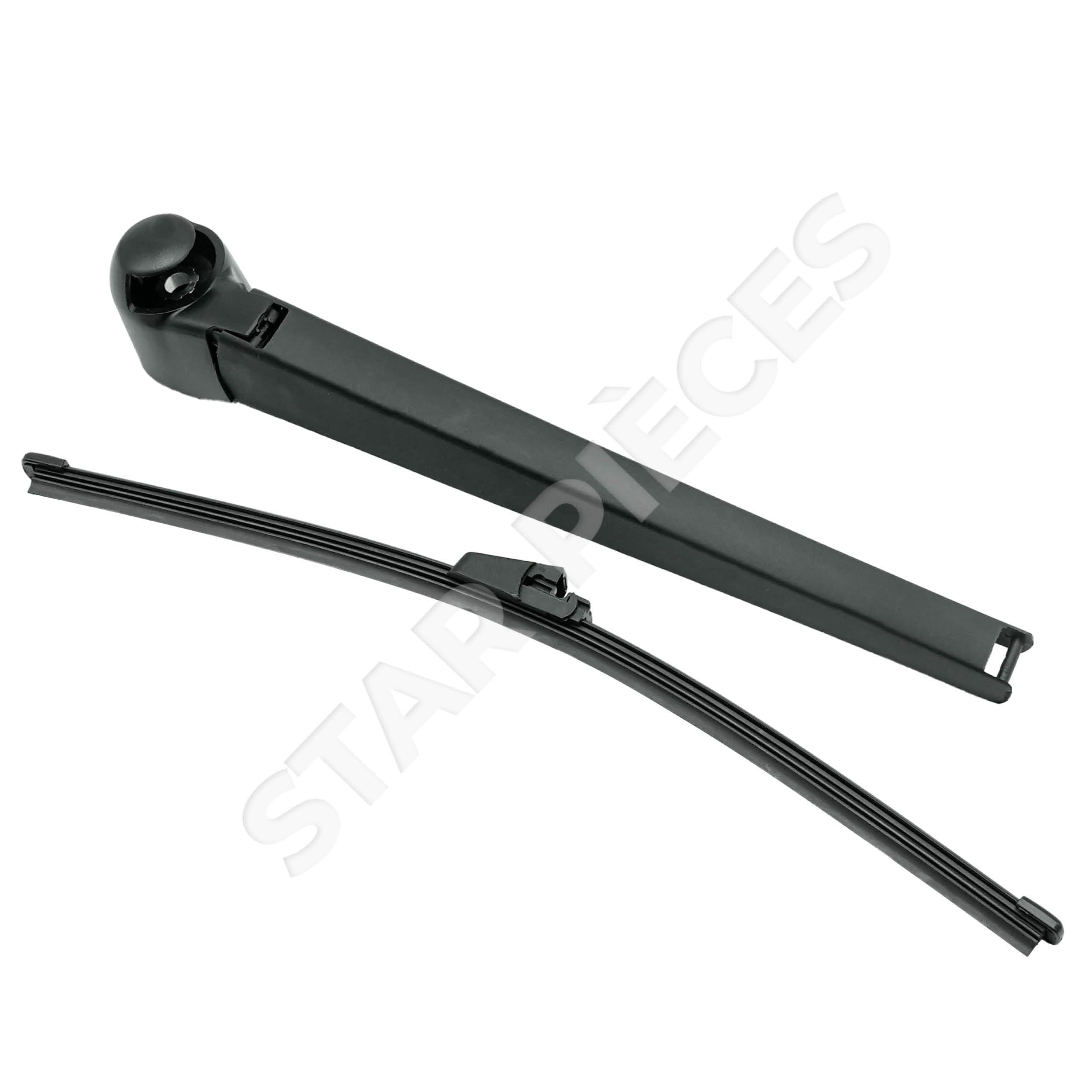 Braccio tergicristallo posteriore compatibile per Fabia 2 Combi (545) (2006-2014), Tiguan 1 (2007-2016) e Touran 1 (2003-2010) con spazzola tergicristallo (lunotto posteriore) 1T0955707C
