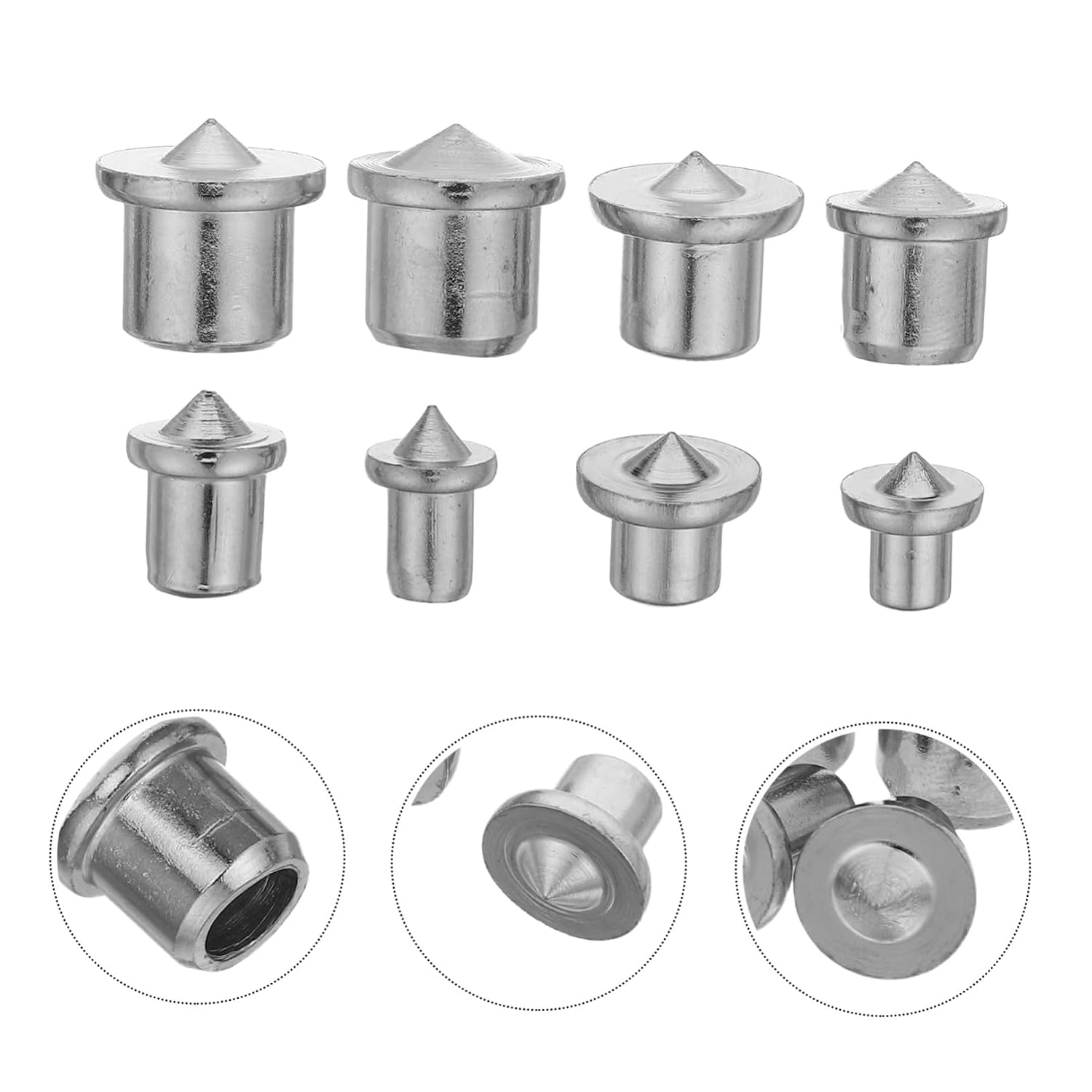 16pcs Dowel Center Transfer Plug Drill Hole Marker for Tenon