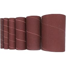 Sanding Sandpaper Belts  6 Pack Spindle Sanding Sleeves For Oscillating Sander 80 120 240 Assorted Grit Sandpaper120 Grit