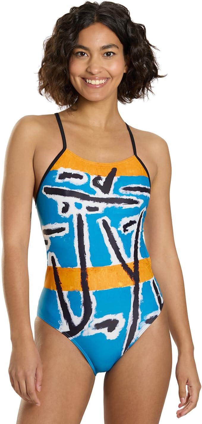 Sporti Women's Micro Back One Piece Swimsuit – Athletic Fit for Lap and Competitive Swimming