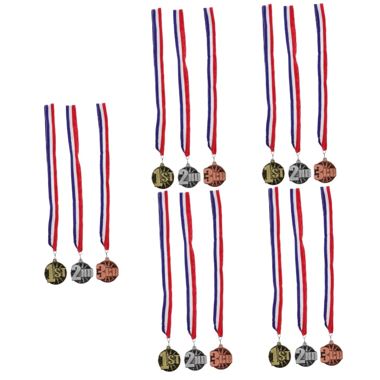 Kisangel Medalla De Honor Medallas De Competencia Medallas De Premios para Niños Medalla De Futbol Perchas Inflable Medallas De Recompensa Decoración De Medallas Metal