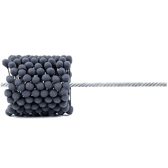 2 Inch Cylinder Hone Tool 240 Grit Flexible Ball Brush for Engine