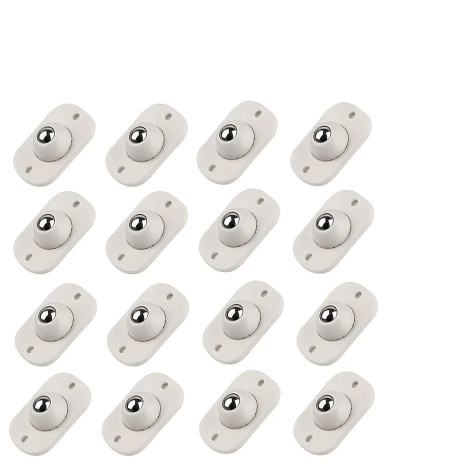 Caster Wheels, 4-40PCS Self Adhesive Swivel Caster Wheels 360 Degree Rotation Swivel Castors Mini Wheels for Moving Furniture Caster Pulley(16PCS)