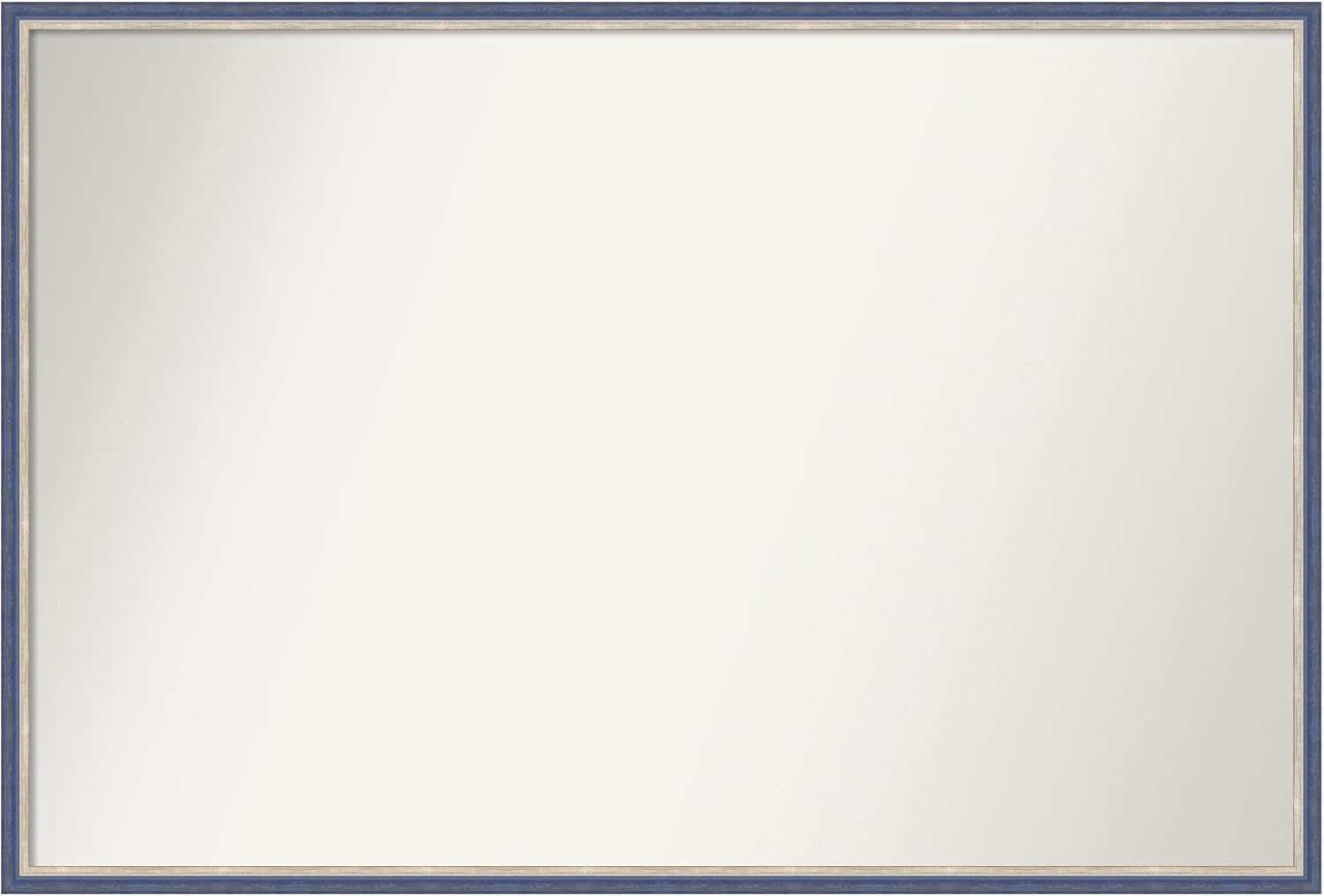 Amanti Art Bathroom Mirror for Over Sink, Vanity Mirror, Wood Frame, Hangs Horizonally and Vertically, Bathroom Wall Decor, Non-Beveled Edge