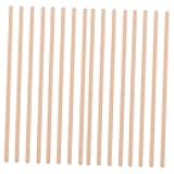 STOBAZA 150pcs Coffee Stirrer Coffee Mixer Stick Rods Coffee Stick Mixing Long Stirrers Sticks and Party Drinks Reusable Stirrer Cocktail Stirring Glass Coffee Stirring Rod Wood re-usable