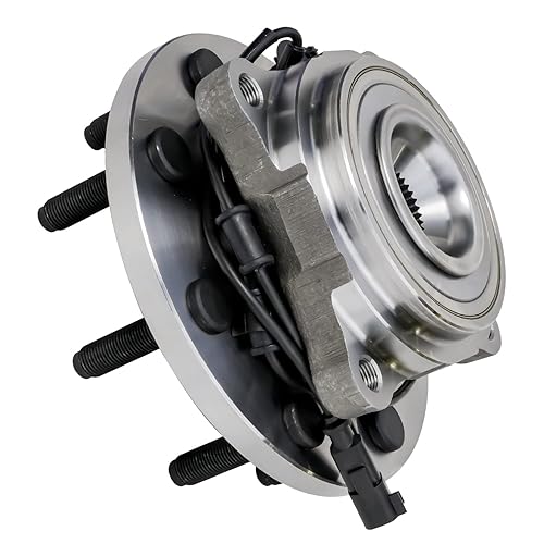 Miniatura 14 de Detroit Axle - Conjunto de cubo de rodamiento de rueda delantera para Nissan Altima 02-06 (3.5L V6)/Maxima 00-08, INFINITI I30 00-01/I35 02-04 5