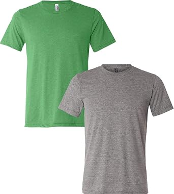 BELLA+CANVAS Youth Heather CVC Tee BC3001YCVC