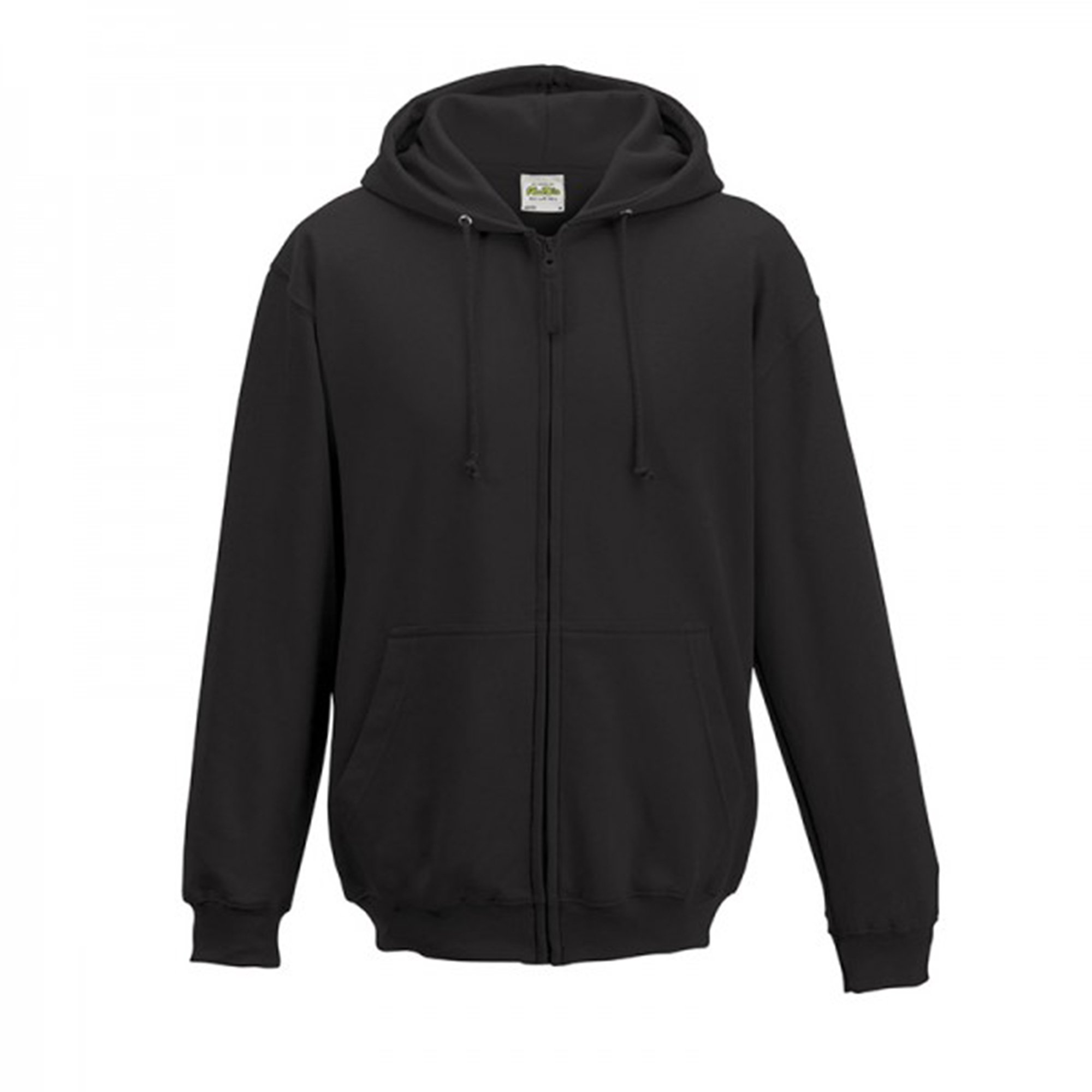 Just Hoods Unisex Noir Full Zip Hoodie