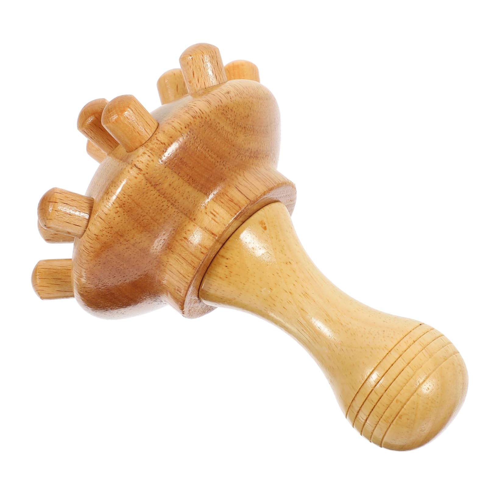 TOVINANNA Wooden Massage Comb Manual Scalp Massager Comb Head Acupoint Massage Comb Body Acupoint Massage Comb Hand Held Massager Massage Tool Hand Scrubber Scalp Care Comb Head Comb Beech