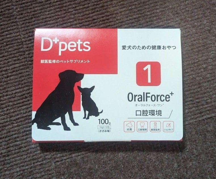 D+pets OralForce+1口腔環境 オーラルフォースワン 口腔環境 D+pets ディーペッツ Oral Force1 10g×10包