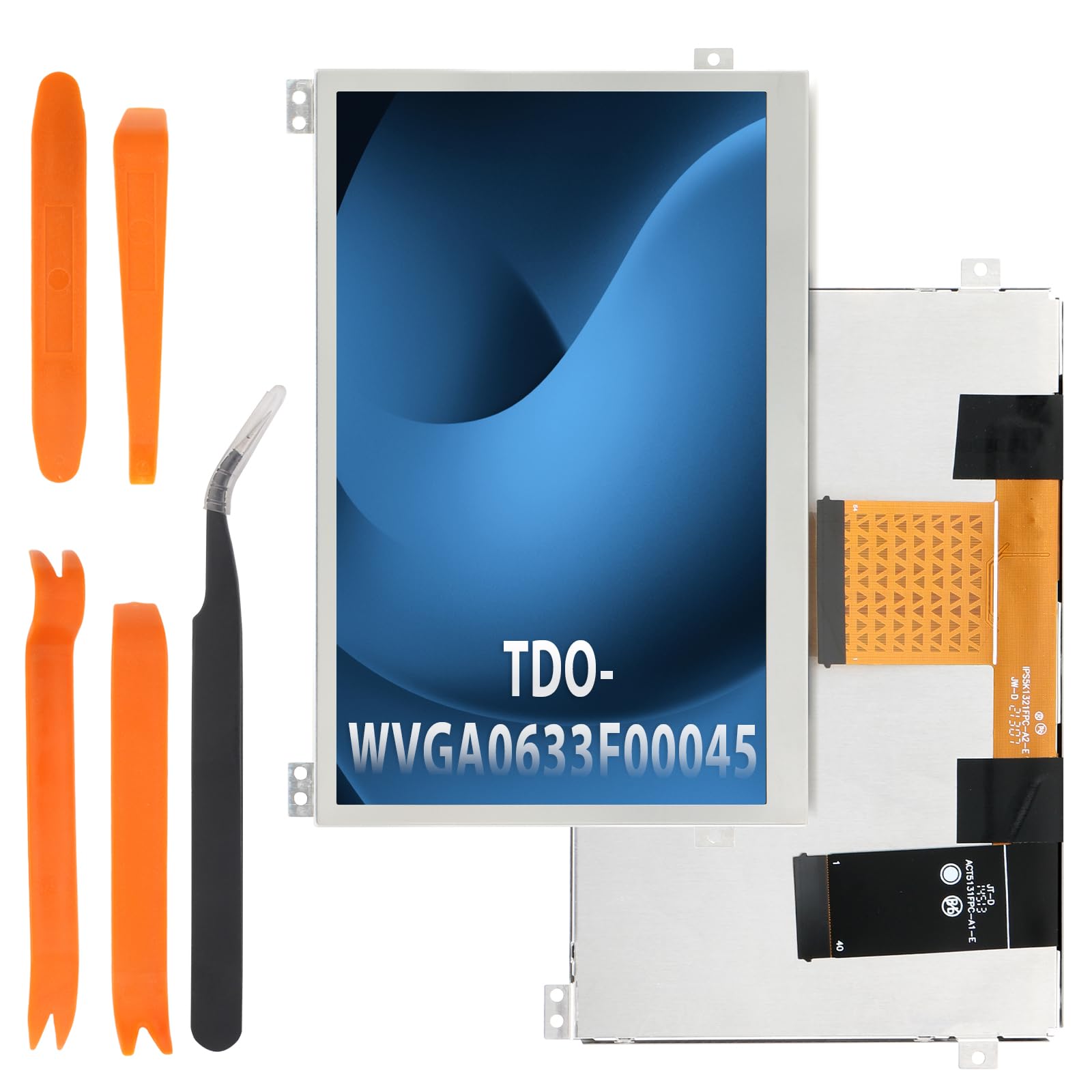 TDO-WVGA0633F00045 Écran LCD pour VW Magotan B7/Scirocco Golf 6R/Passat B8 2016-2019 Écran LCD 6,5"