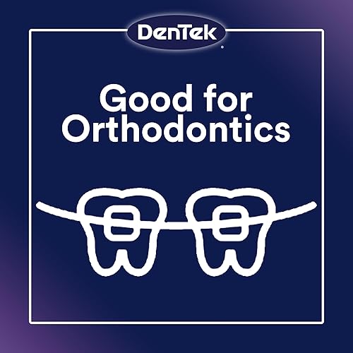 Miniatura 5 de DenTek Easy Brush - Limpiadores interdentales de control de placa, apretados, 16 unidades, paquete de 3