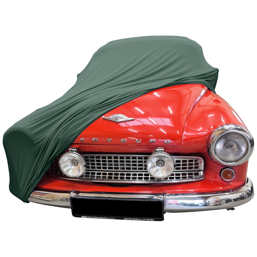 Indoor Autoabdeckung kompatibel mit Wartburg 311 SUPER Soft Stretch