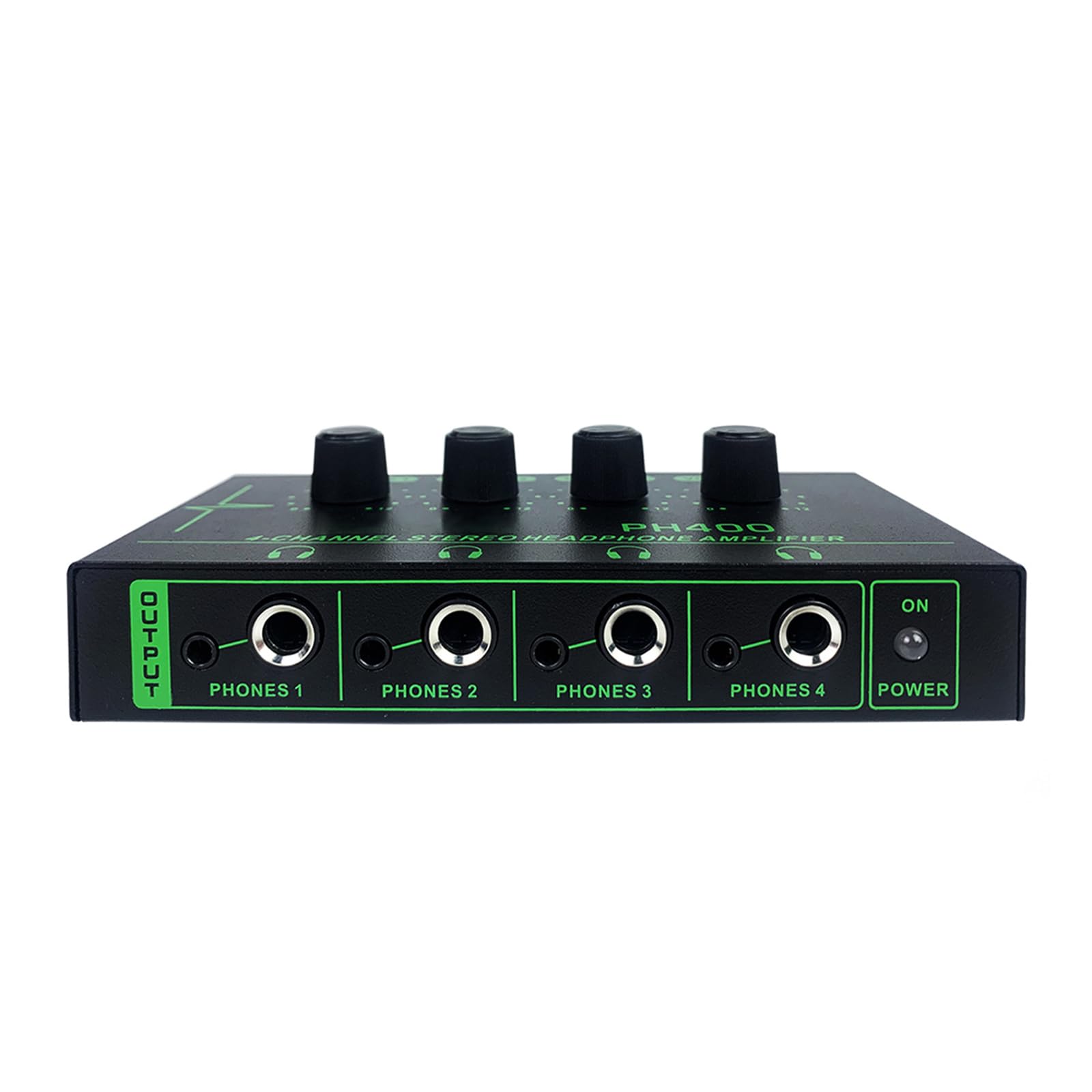 Amplificatore per cuffie stereo portatile a 4 canali Amplificatore per cuffie multicanale professionale con uscita multipla per cuffie-Amp