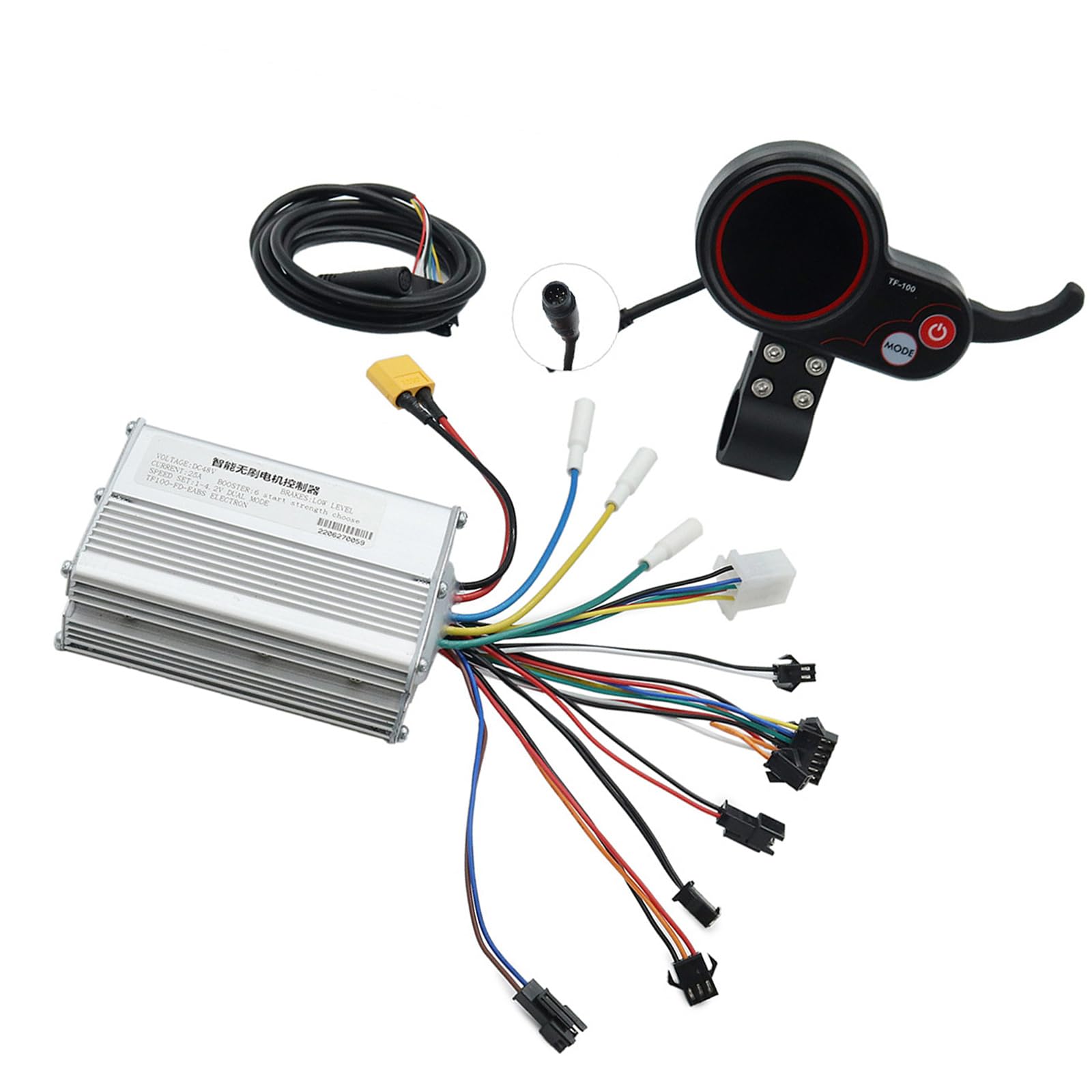 Visibilidades Controlador de Velocidad LCD Bicicleta eléctrica Scooters de Ciclo de montaña Pantalla Construcción a Prueba de Golpes Panel de Instrumentos de Scooter eléctrico Inteligente