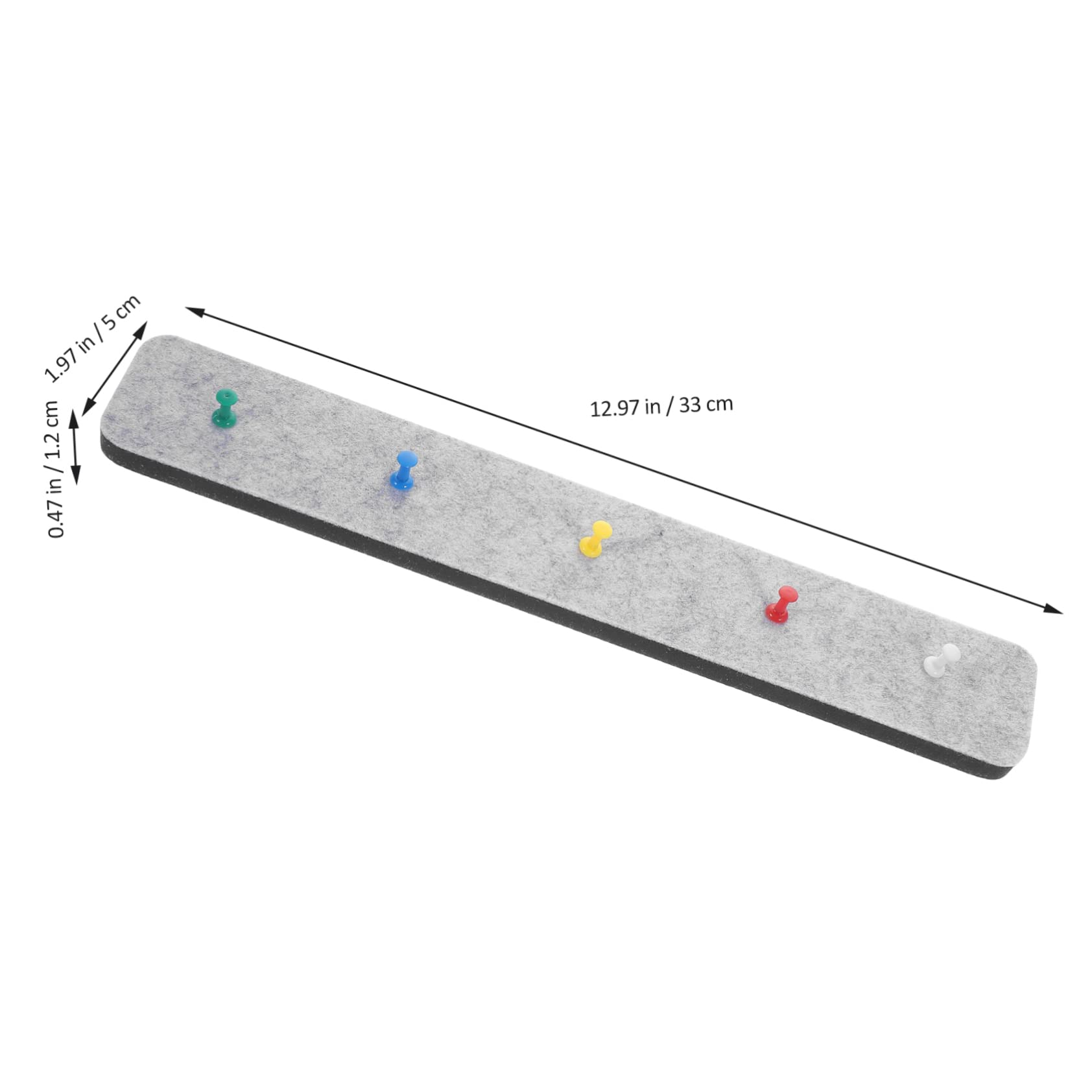 ARTIBETTER Large Cork Boards for Walls 1 Set Small Memo Boards Wall Decor Corkboard Office Classroom