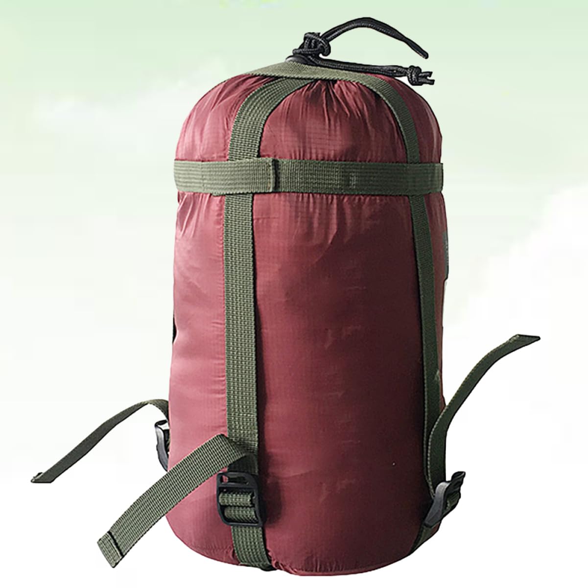 JUMPLAWN Compression Stuff Sack for Sleeping Bags and Quilts Portable Storage Bag for Camping Hiking and Backpacking Durable Lightweight Color