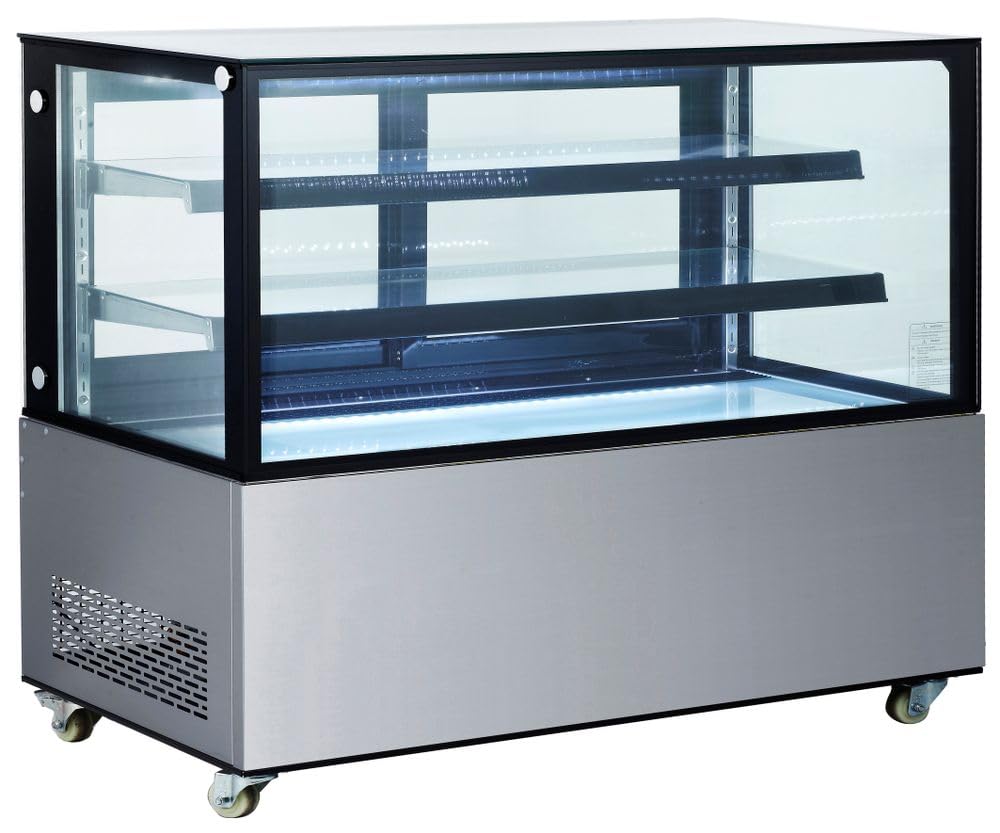 HENDI Vitrinas expositoras refrigeradas con 2 baldas - 510 L - 230V / 490W - 1515x675x(H)1210 mm