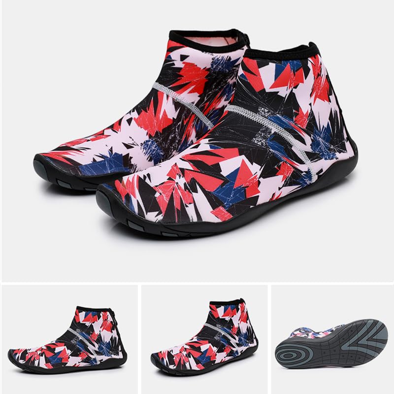 Water Shoes for Women Men Quick-Dry Aqua Socks Swim Beach Barefoot Shoes for Water Sport Pool Surf3