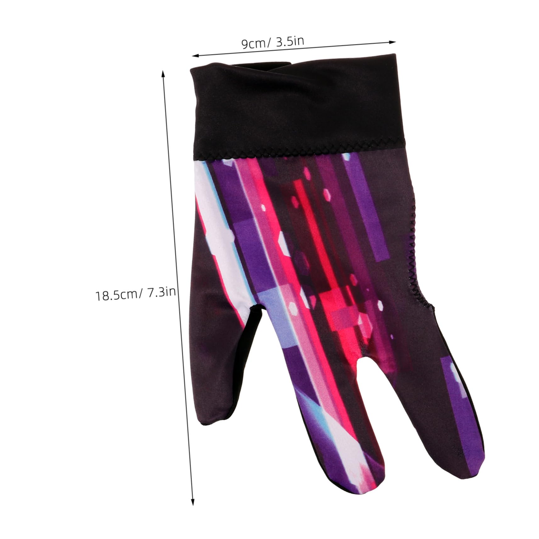 Toddmomy Neoprene Pool Gloves Breathable Billiard Glove Billiards Left Hand Men