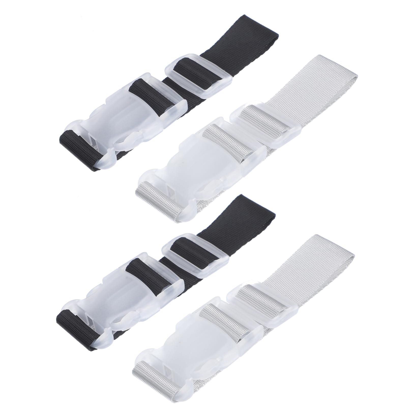 5 Series Portaequipajes para Correas De Equipaje De Viaje Suministros De Equipaje Al Aire Correa De De Maleta Correas De Seguridad Ajustables Poliéster 4 Piezas X 5