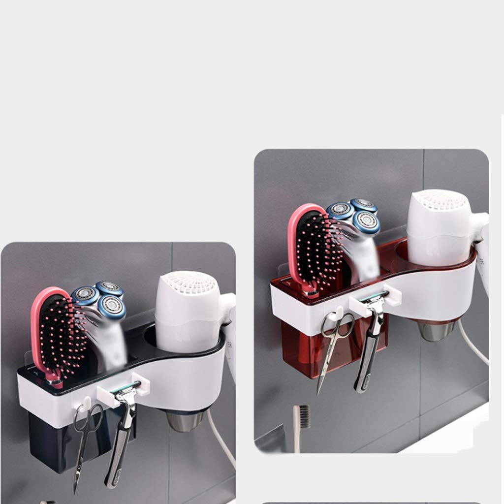 Secador de Pelo Creativo Estante-Soporte para secador de Pelo Organizador de Herramientas para el Cuidado del Cabello Suministros de baño Accesorios Bandeja Soporte Almacenamiento
