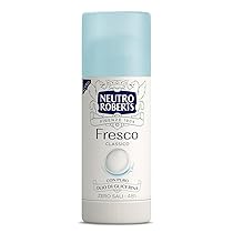 Neutro Roberts, Deodorante Stick Fresco, Zero Sali di Alluminio, Zero Macchie, Con Puro Olio di Glicerina, Deodorante Uomo e Donna, Dermatologicamente Testato, Formato 40 ml, 48h