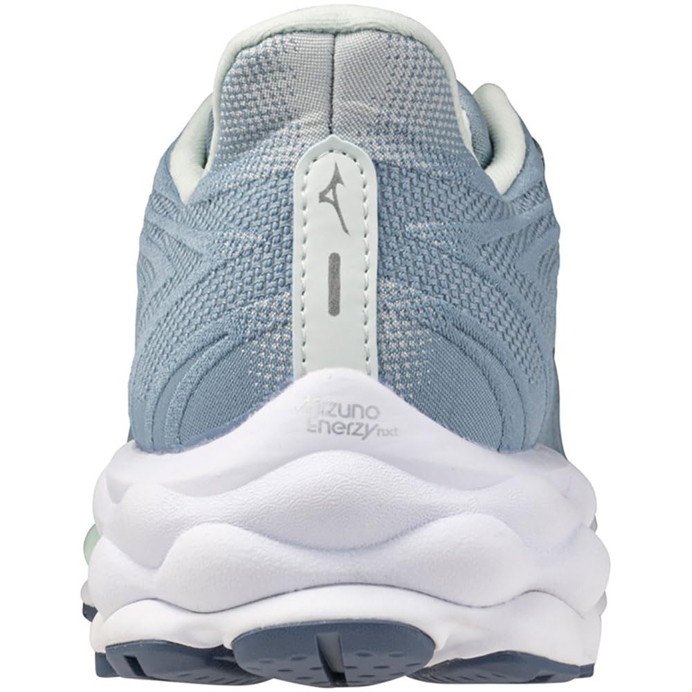 Mizuno Wave Sky 9 – Scarpe da corsa da donna – Bianco neve/Silver Birch/Ultramarine