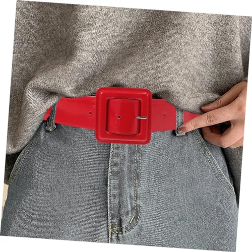 KESYOO Vintage Wide PU Waist Belt for Women Adjustable Sleek Dress Accessory Classic Fashion Party Wedding Outfits Metal Buckle Comfortable Fit4