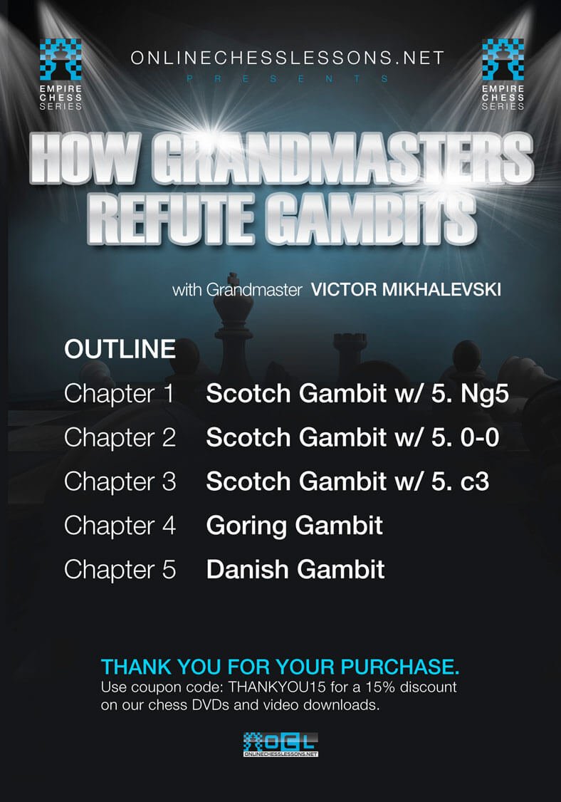 iChess.net How Grandmasters Refute Gambits - Empire Chess