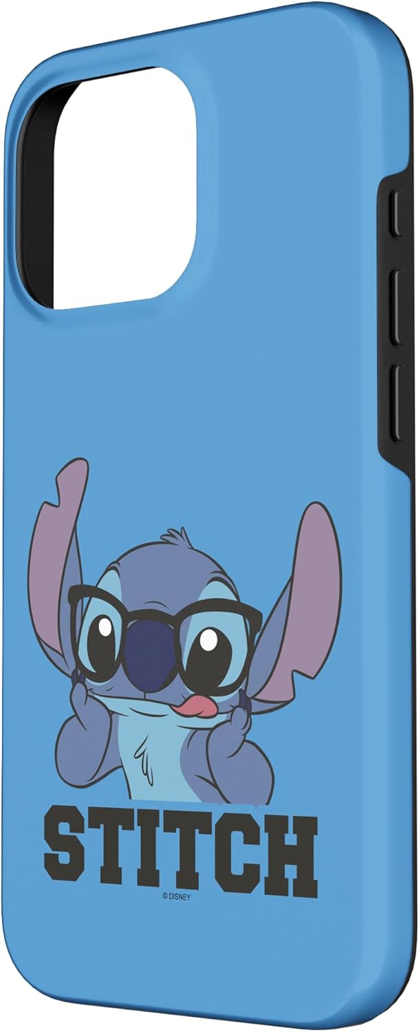 Disney Lilo & Stitch Nerdy Stitch Portrait Case for iPhone 16 Pro