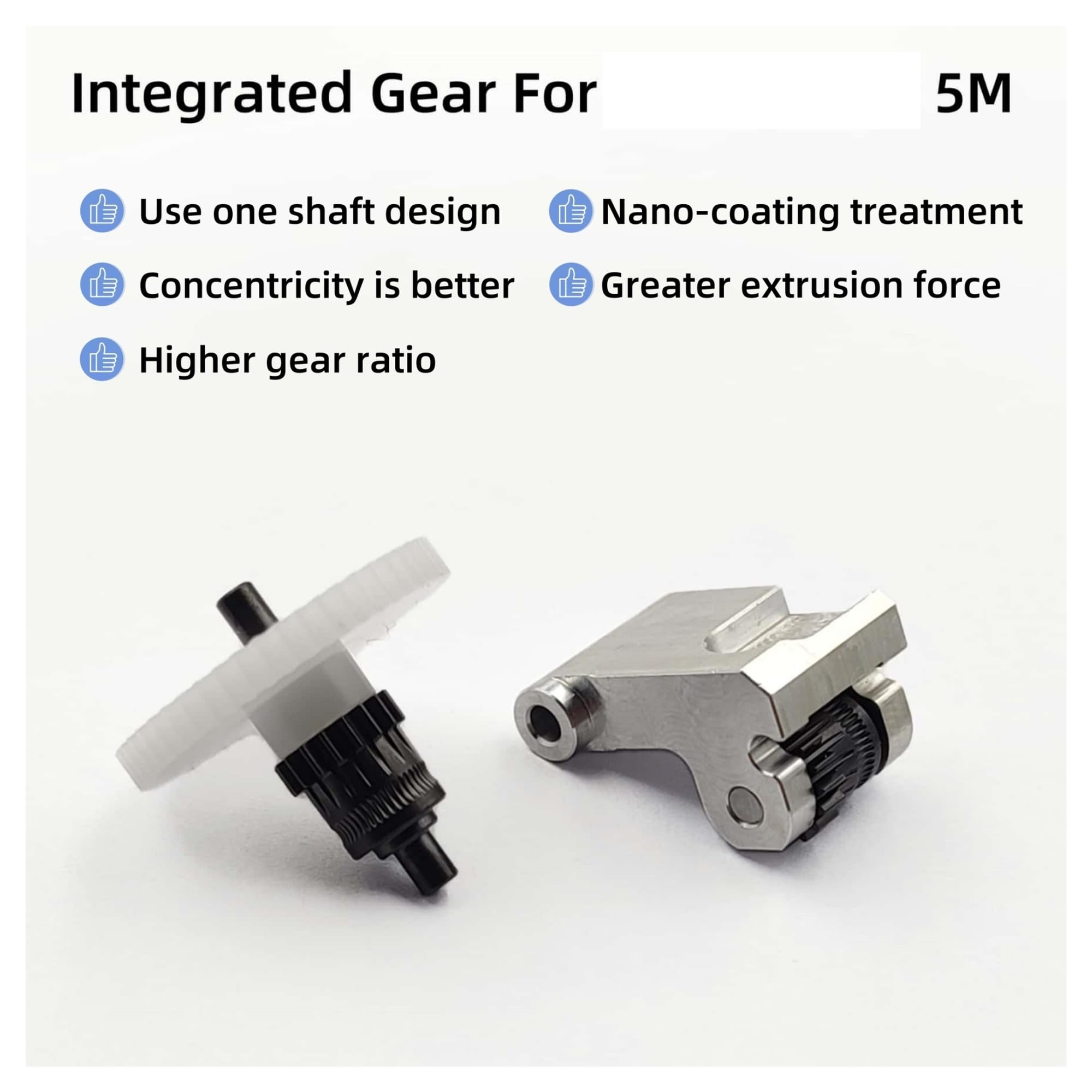 Compatible for Flashforge, Kit d'équipement d'extrudeuse for Adventurer 5M