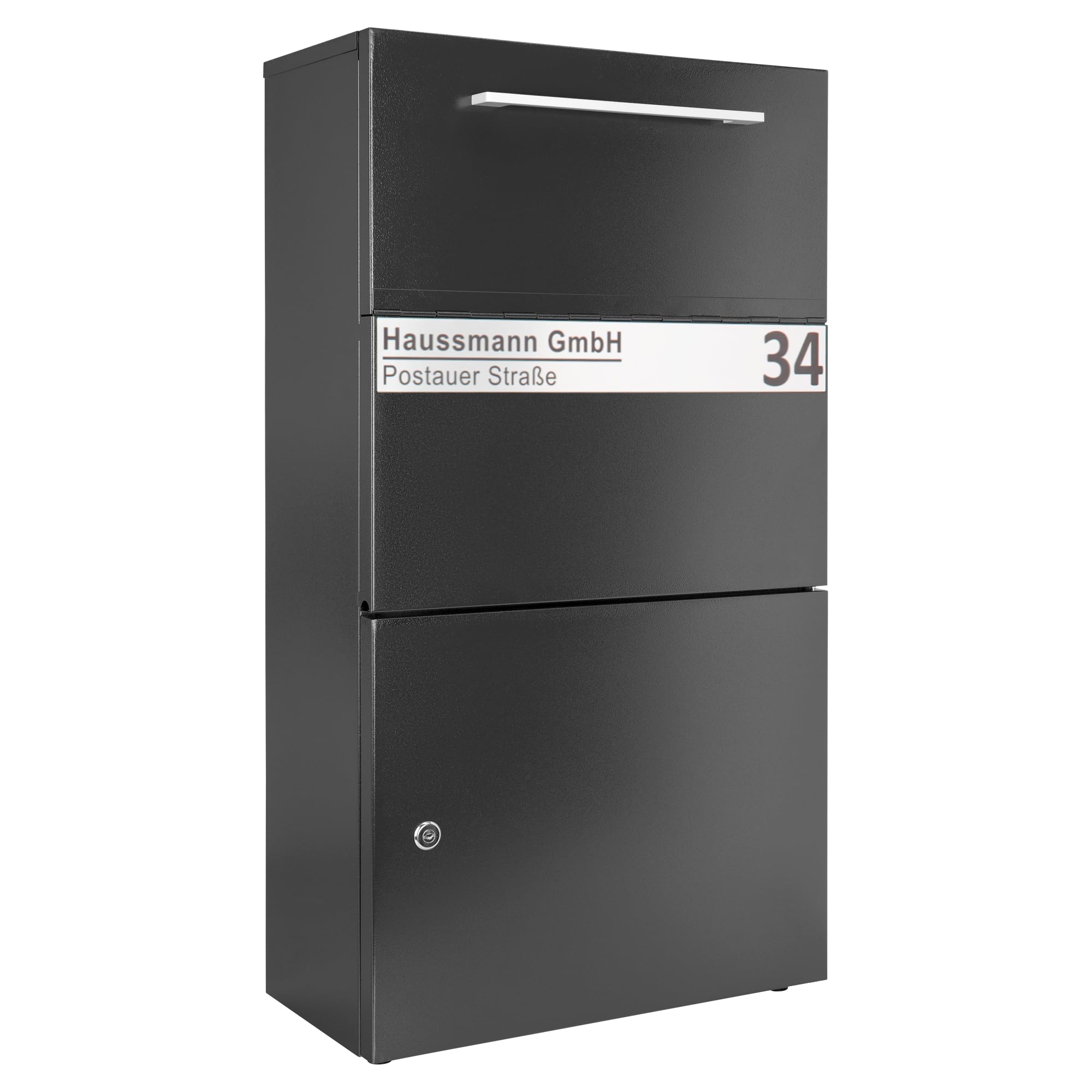 Haussmann Paketbriefkasten 400 Protect, Namensschild, Regenschutz
