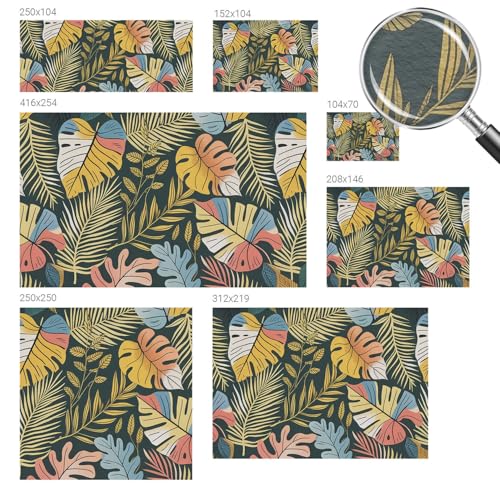 Papier peint intissé lavable Tulup grand format avec colle incluse - 6