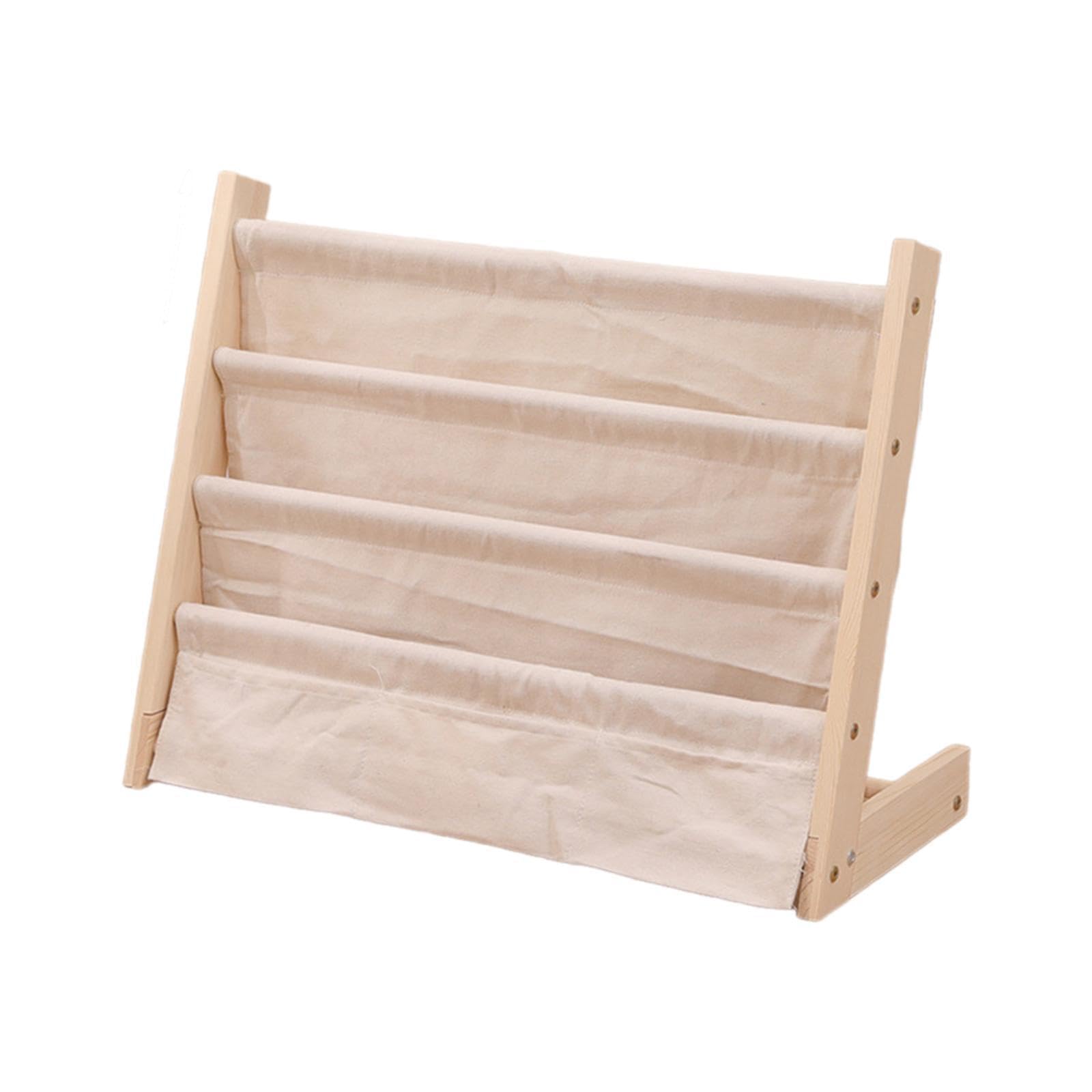 Estantería de Libros para bebés, estantería de, 60x30x50CM | niños, Para madera de gran capacidad, mantiene el orden, fomenta compartir la alegría de la lectura de libros para niños,